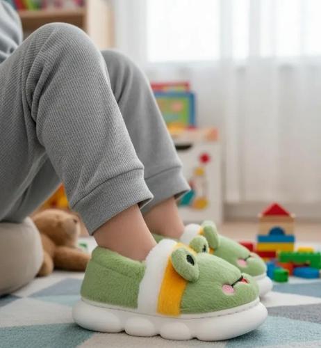 Pantufla Niñ@s  30a35  Importadas  Suela Costurada