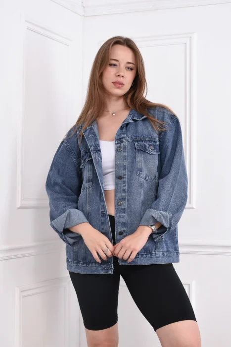 Campera Oversize Oscuro
