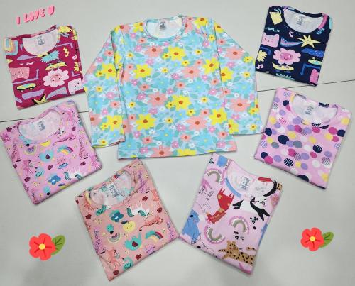 Camiseta de Alg/lycra Estampado