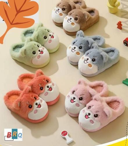 Pantufla  Niñ@s 27a32 Importadas  Cuy Suela Costurada