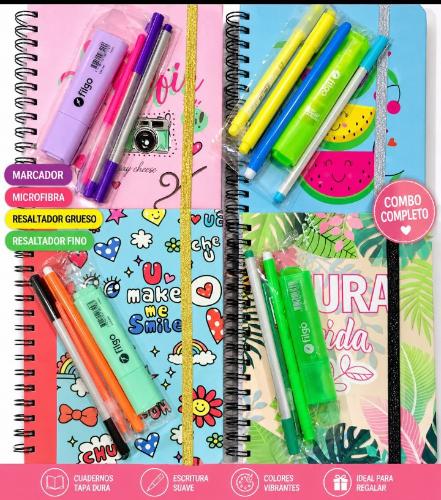 Cuaderno Tapa Dura Más Fibras - Miniatura 2