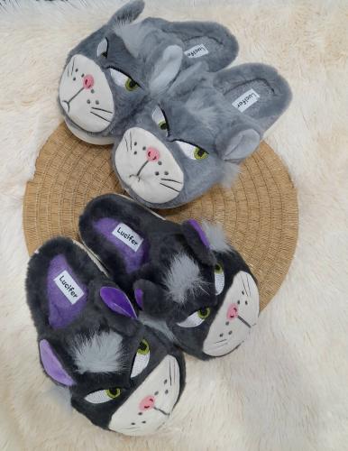 Pantufla 34a39  Lucifer  Importadas  Unisex