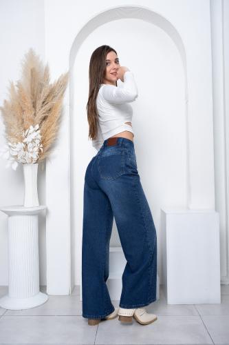 'art. 247-2' 34 al 42 Wide Leg Azul + Destellos - Miniatura 7