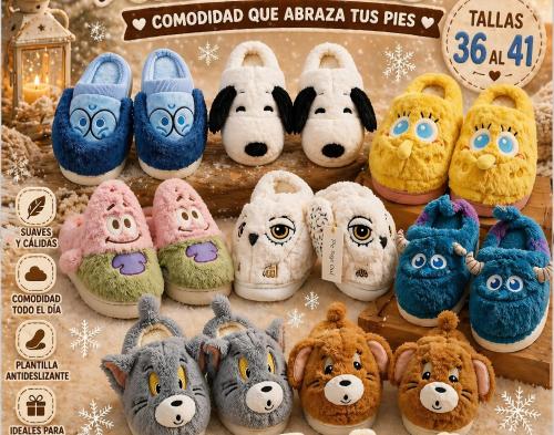 Pantuflas Animadas