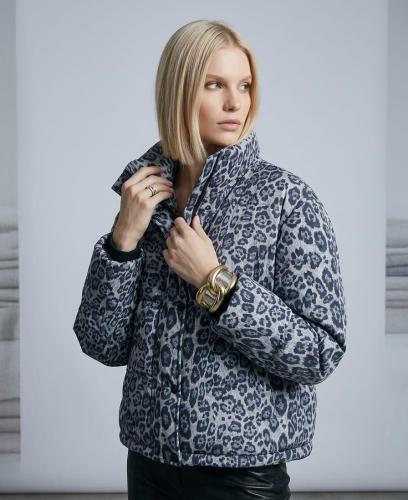 Campera Puffer Print Importada - Miniatura 4