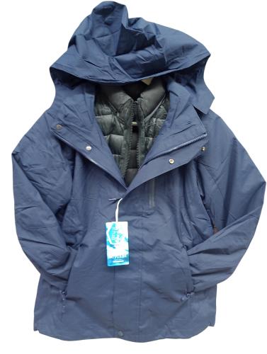 Campera Importada 2 en Uno Impermeable y Puffer - Miniatura 5