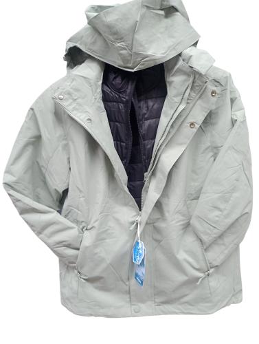 Campera Importada 2 en Uno Impermeable y Puffer - Miniatura 6