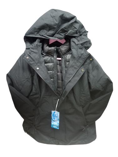 Campera Importada 2 en Uno Impermeable y Puffer - Miniatura 7