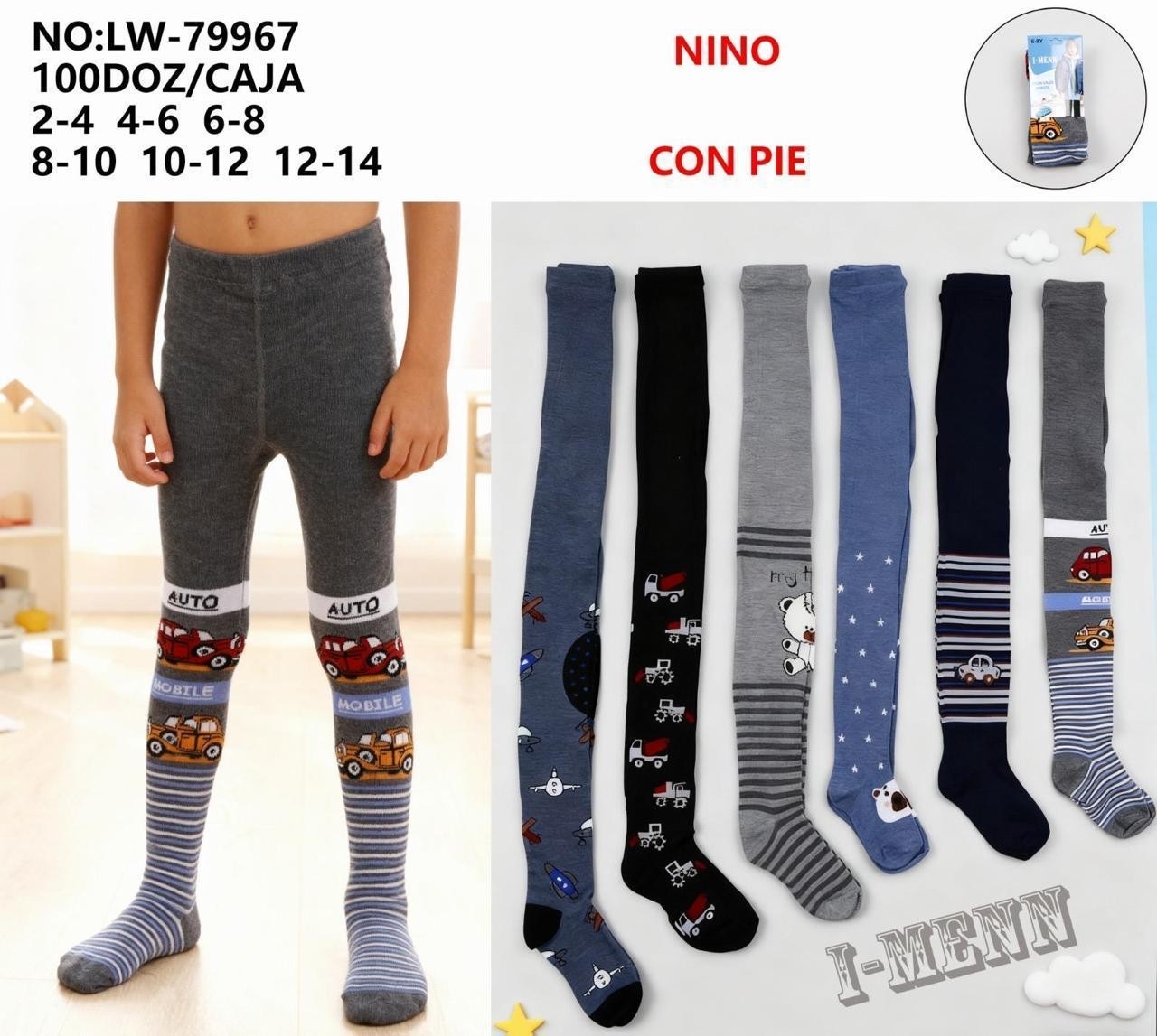 Panty Nenes con Diseños - Imagen 1