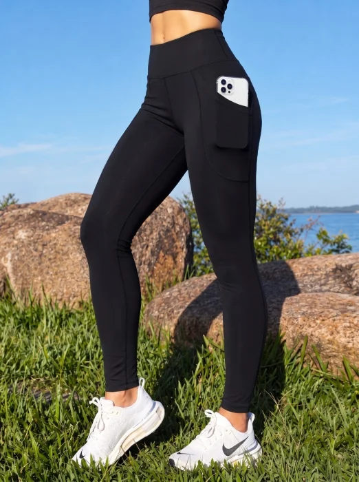 Calza    con    Bolsillos     Lycra