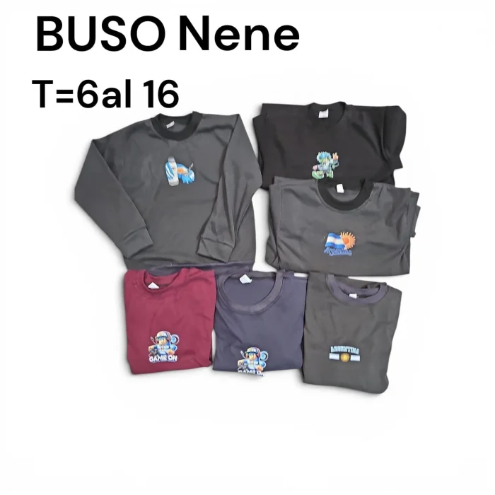 Buso de Niño  C/capucha