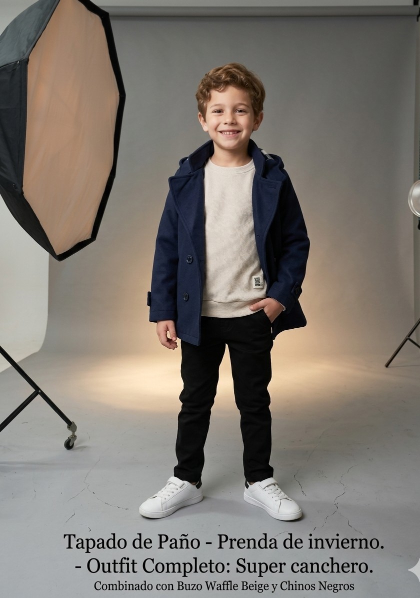 Tapado de Paño Niño - Imagen 3