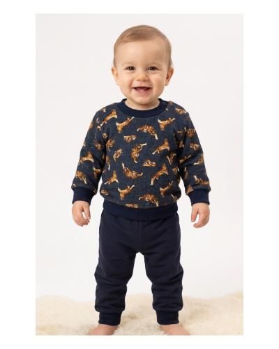 Conjunto "gatito de Selva" (frisado)