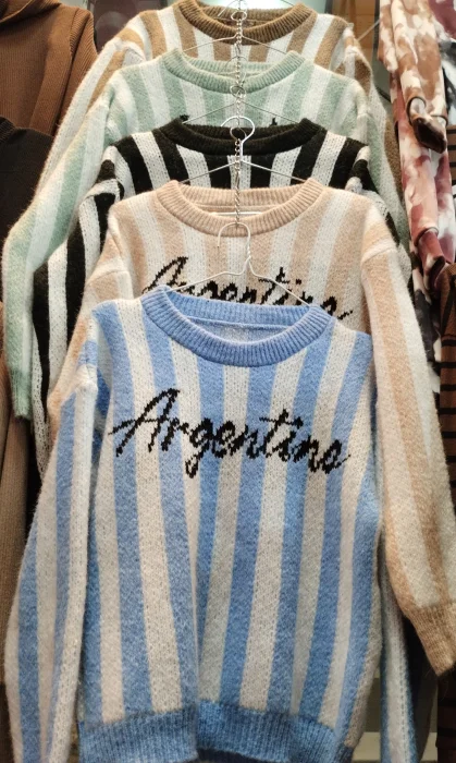 Swéaters de Lana con Diseño Argentina
