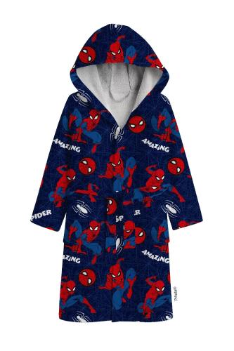 Bata Infantil Hombre Araña  Flannel con Capucha Piñata - Licencia Oficial - Miniatura 3
