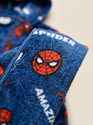 Bata Infantil Hombre Araña  Flannel con Capucha Piñata - Licencia Oficial - Miniatura 5