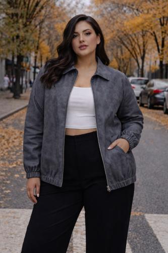 Campera Basica Bomber Oversize