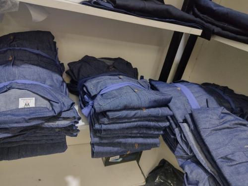 Camisa para Trabajo de Jeans