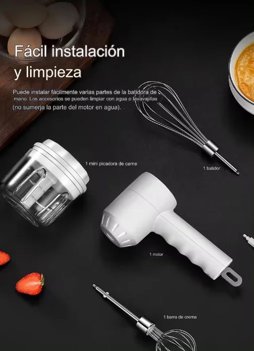 Batidora Eléctrica  3 en 1
