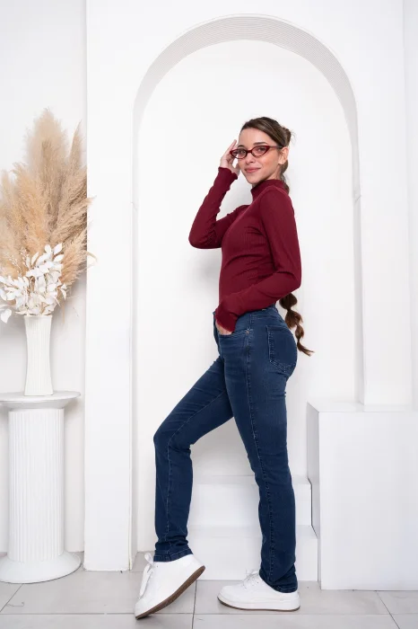 Jeans Tiro Medio