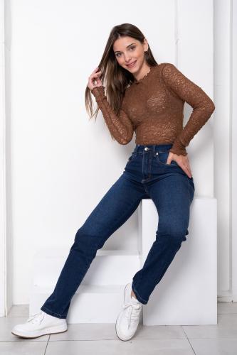 Jeans Recto  Localizado - Miniatura 5