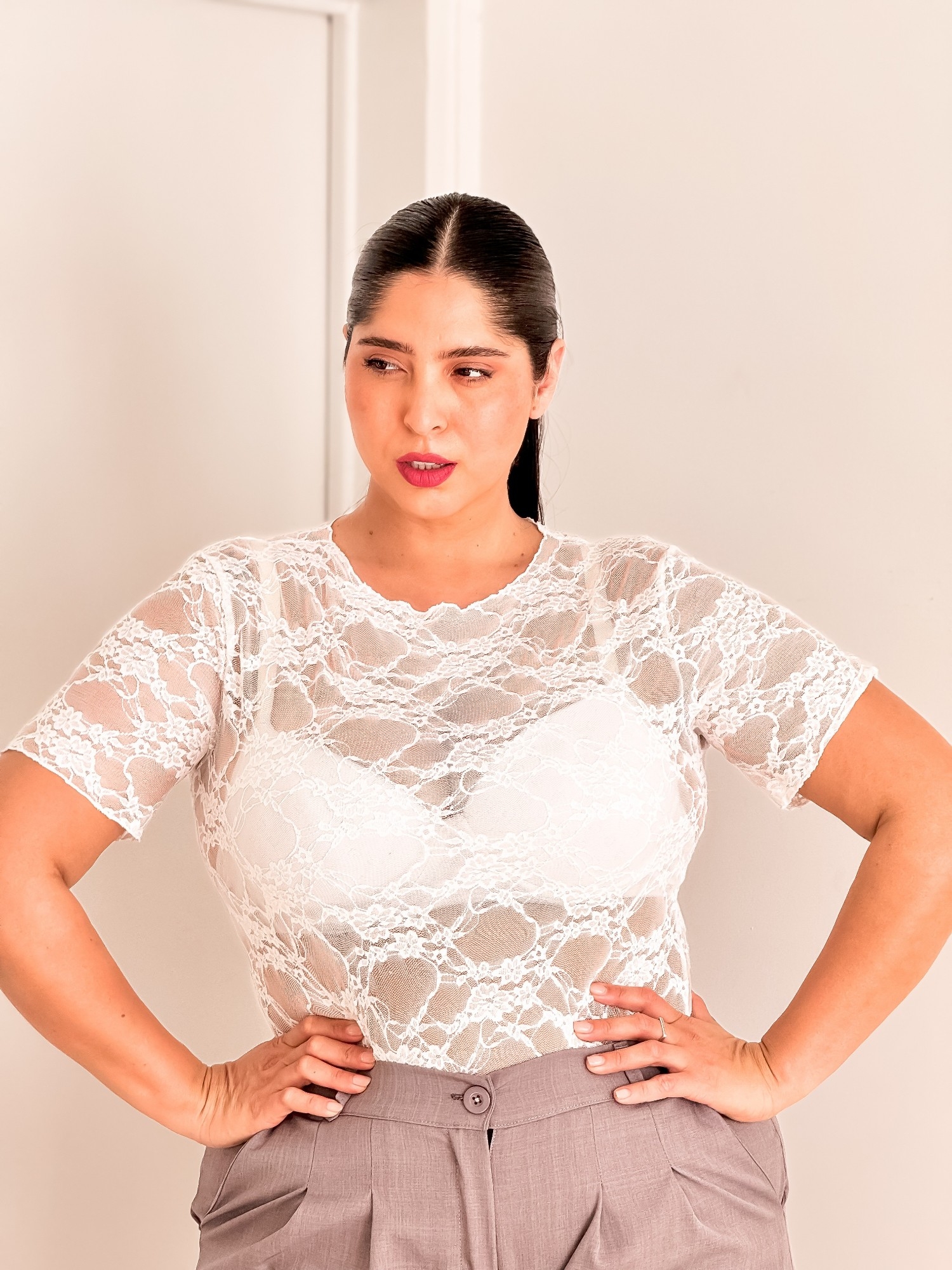 Remera  Reini  de Encaje - Imagen 3