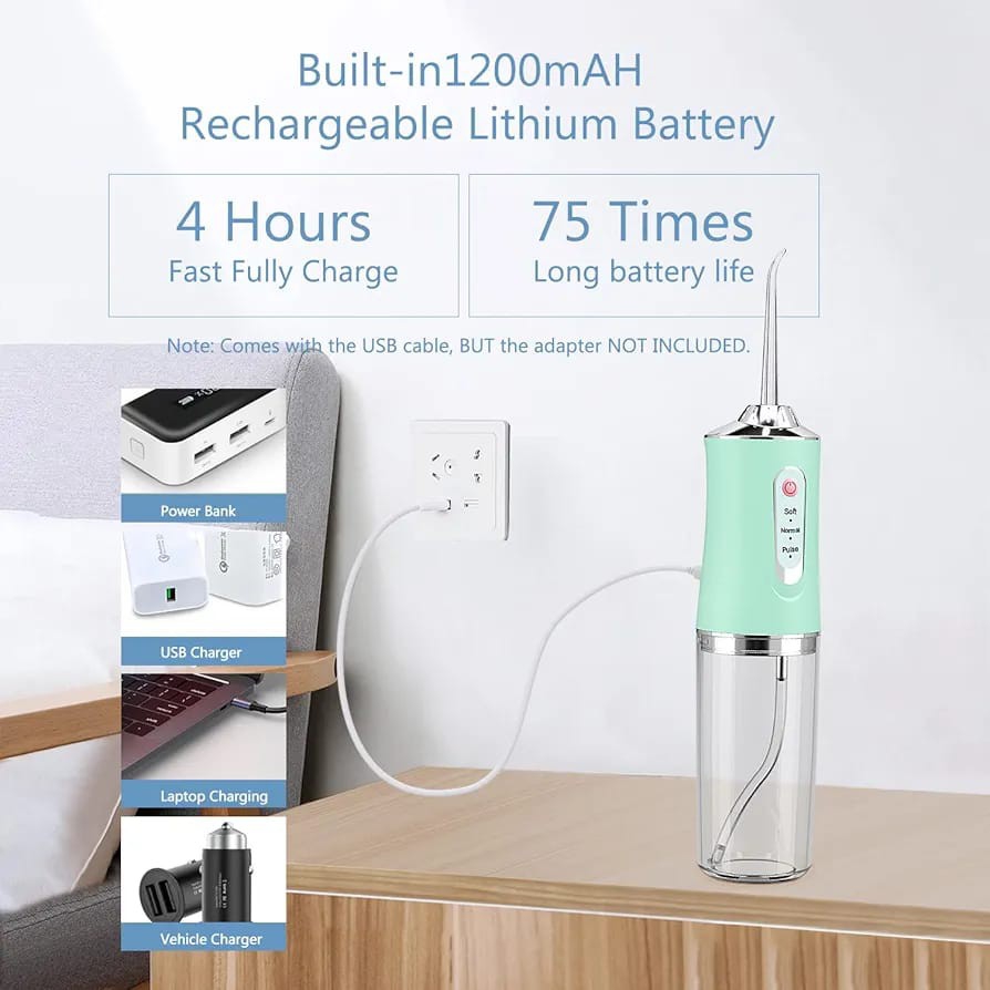 Irrigador Dental Recargable - Imagen 2