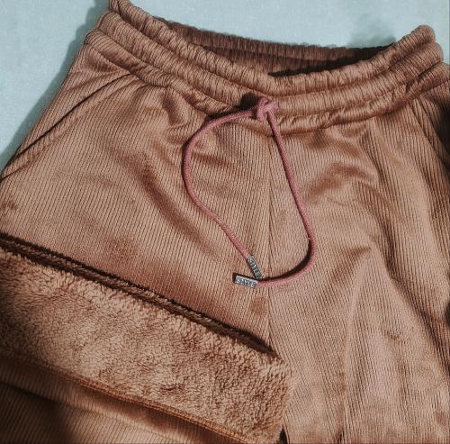 Pantalón Palazo de Corderoy con Corderito - Miniatura 3