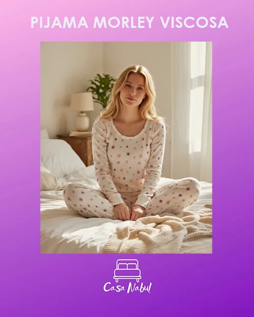 Pijama Dama Morley Viscosa Estampado