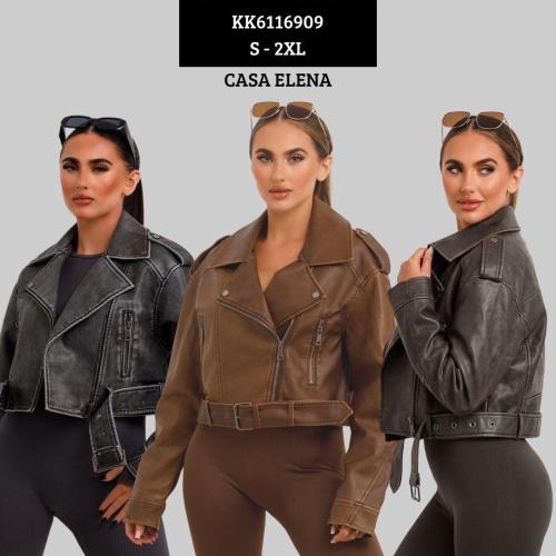 Campera Eco Cuero Dama Yd
