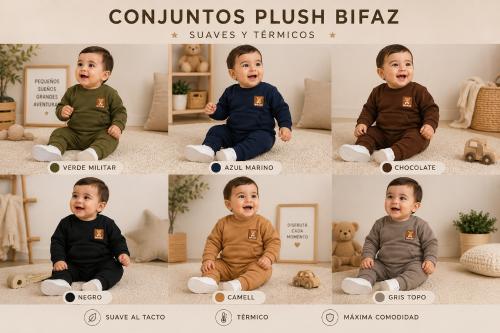 Conjuntos Bebe Plush  Mateo