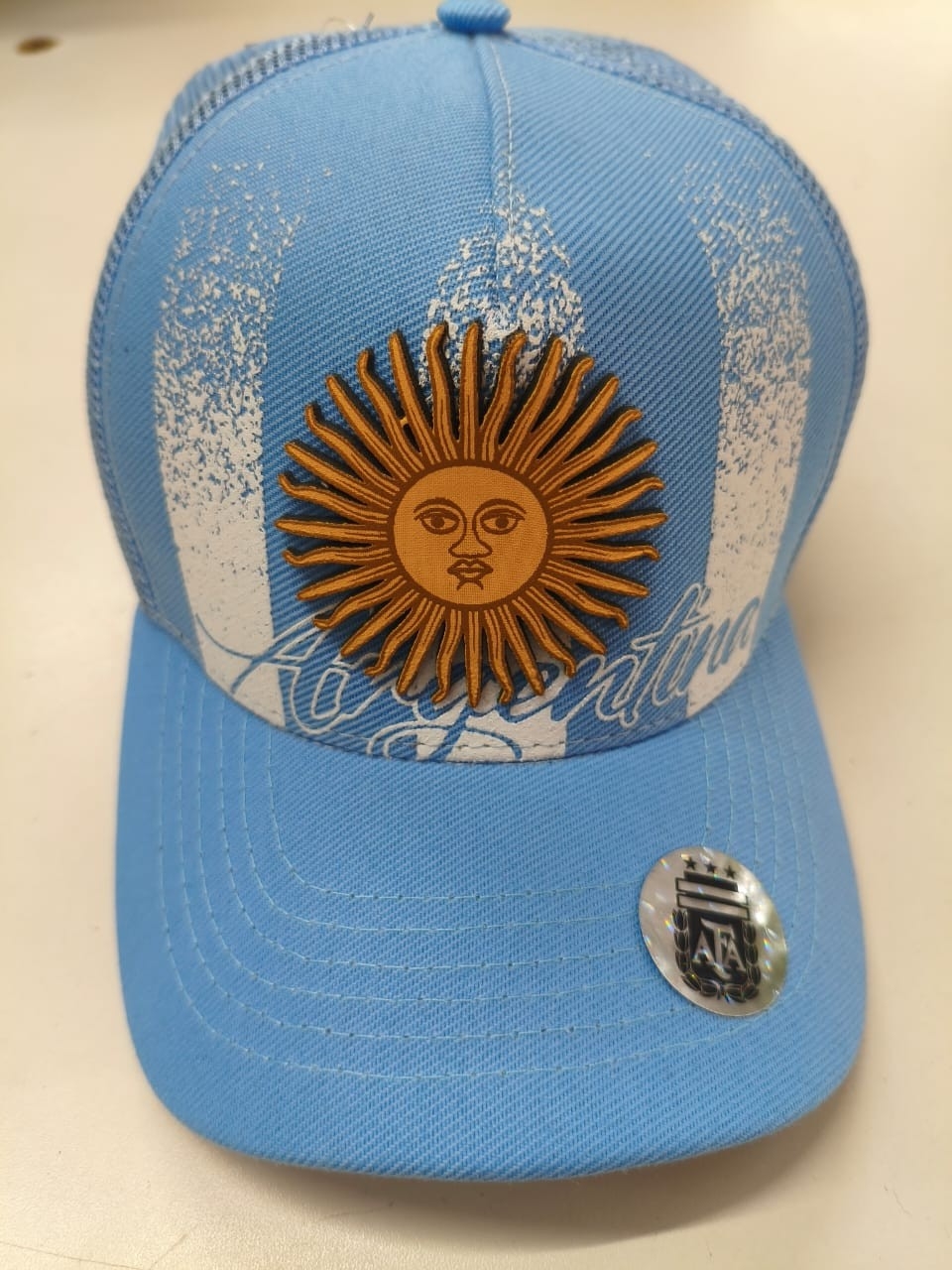 Colección con  Más de 30 Diseños
gorras Afa Argentina Plana Premium Mundial. 
consult - Imagen 6