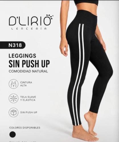 Calza Doble Linea sin Push Up