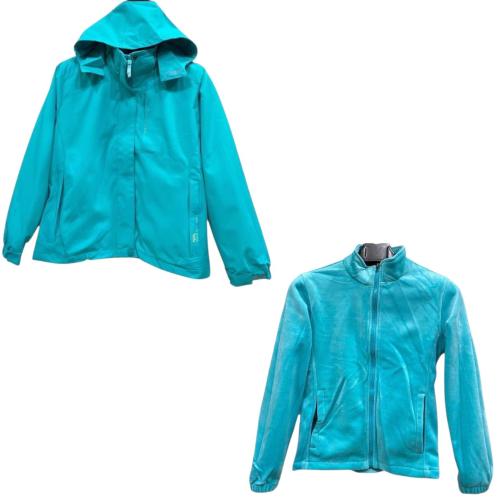 Importado Campera 2 en Uno. Impermeable y Polar - Miniatura 6