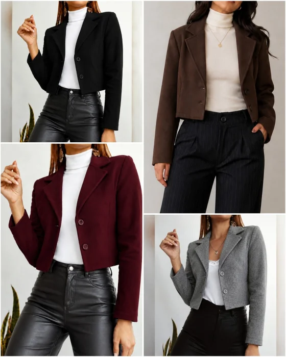 Blazer Corto Paño