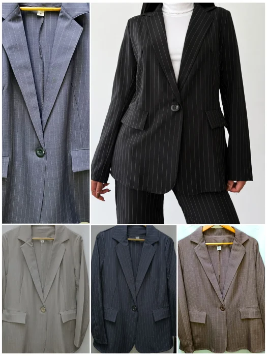Blazer Sastrero Rayado
