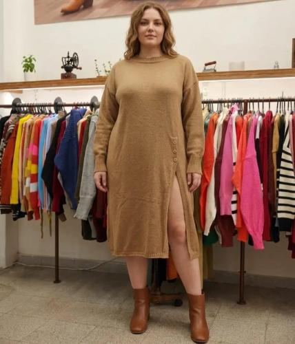 Vestido Frizado Julieta (xl, 3xl)