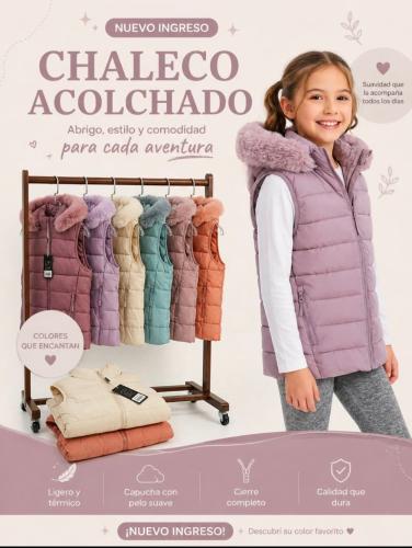 Chaleco de Nena Importados
