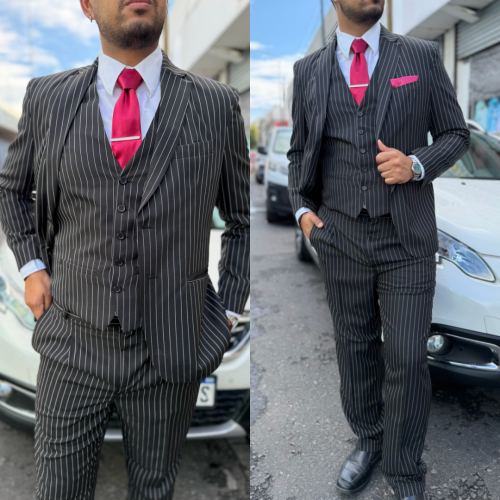 Trajes Rayados Corte Inglés