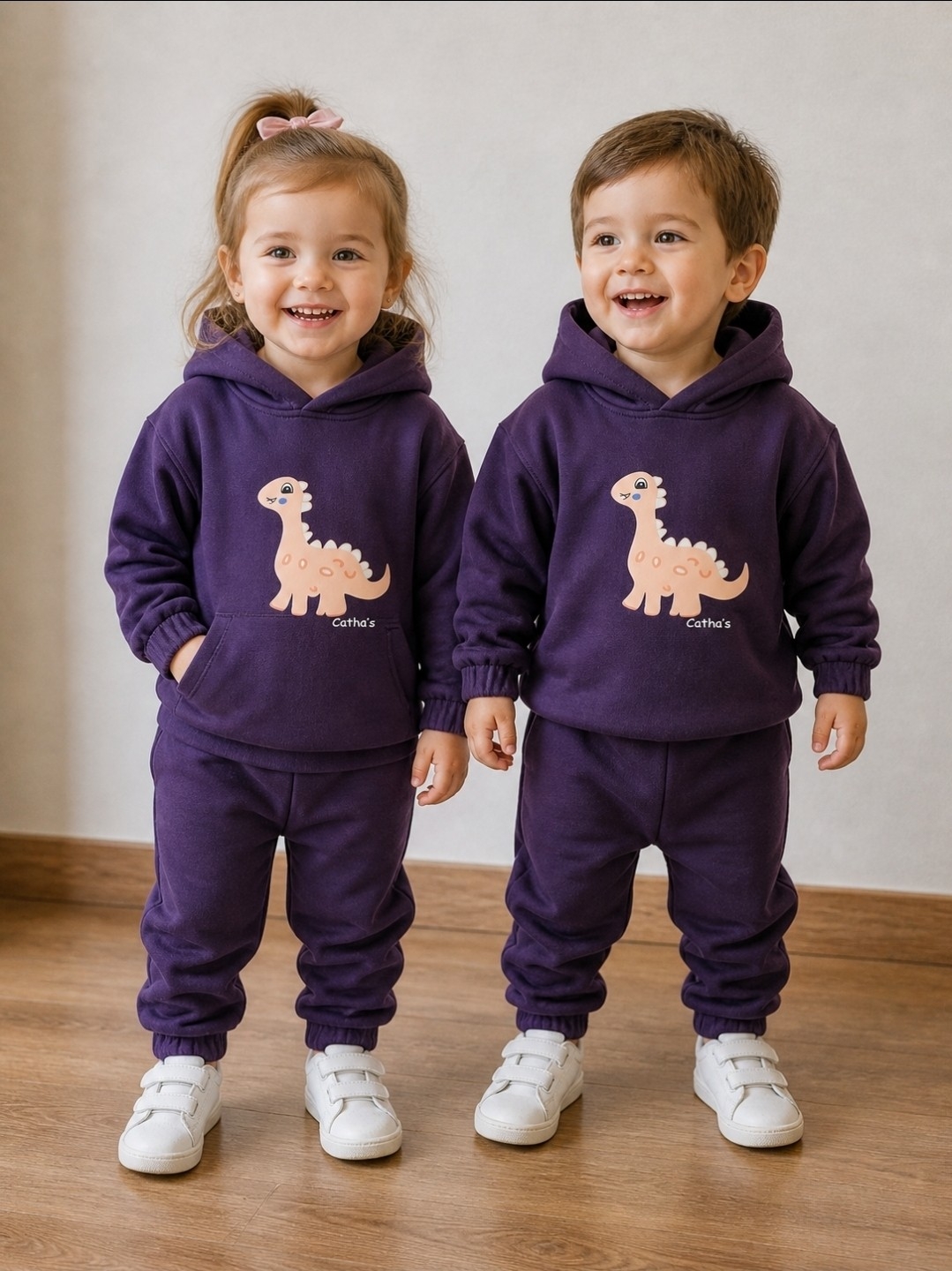 Conjunto Dino con Capucha - Imagen 1