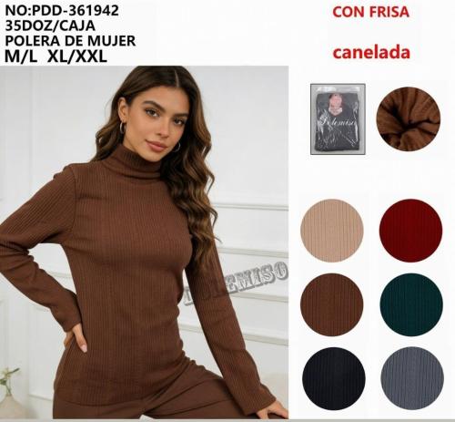 Camiseta Media Polera de Morley Térmica Dolemiso para Dama