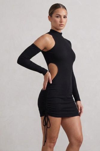 Vestido con Recortes y Aberturas en Morley Brush