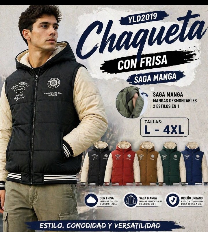 Campera Chaleco - Imagen 2