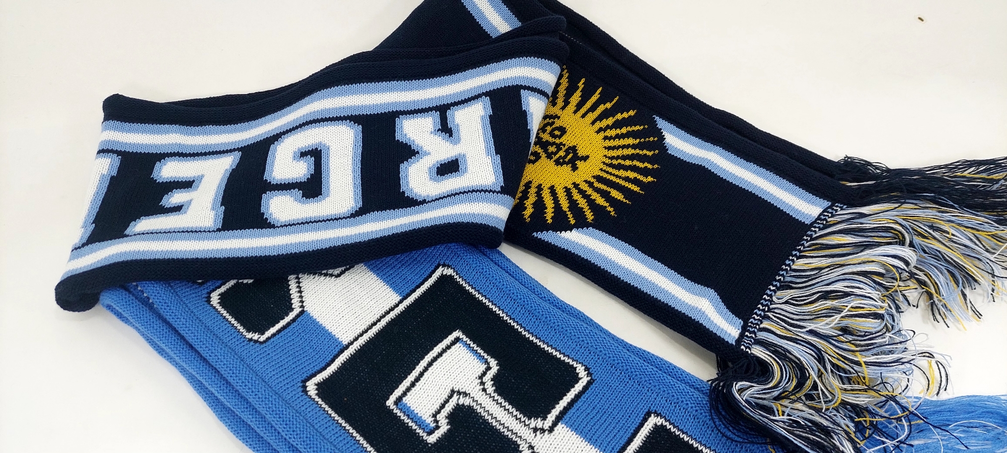 Bufanda 2metros Tejido Argentina Mundial - Imagen 2