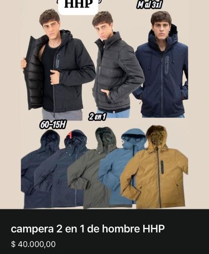Campera 2 en 1 Hhp