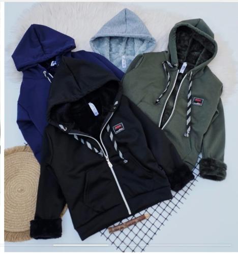 Campera con Piel Nene