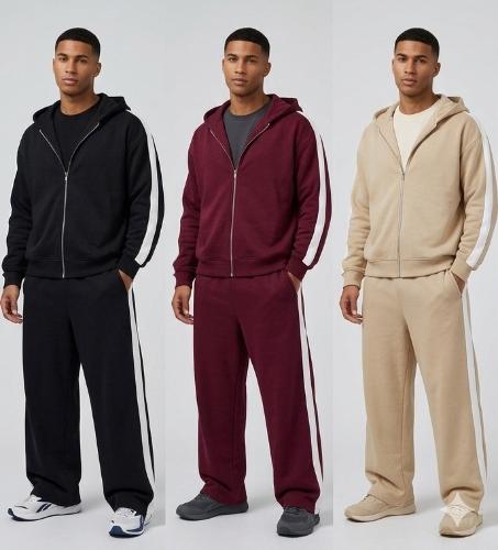 Conjunto Campera Baggi de Katen  Frizado de Hombre