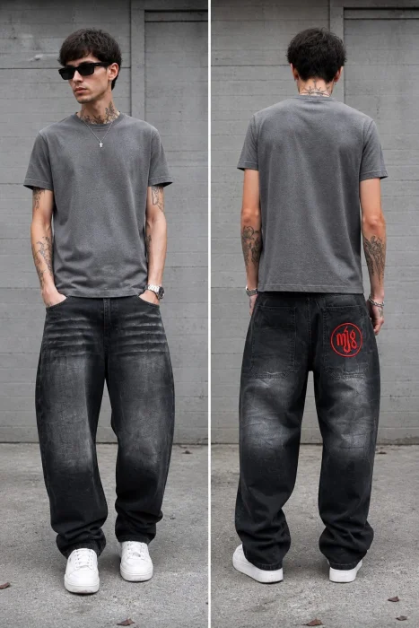 Milo J , Jeans Baggy