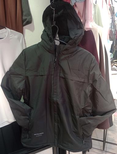 Campera Impermeable Importado con Piel - Miniatura 2