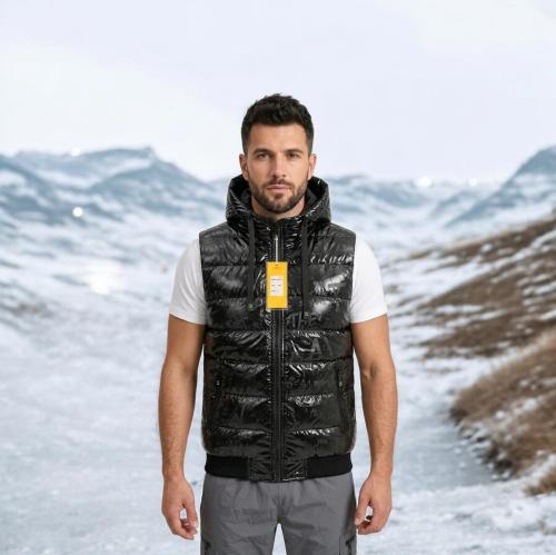 Chaleco con Piel  Importado Impermeable de Hombre - Miniatura 2